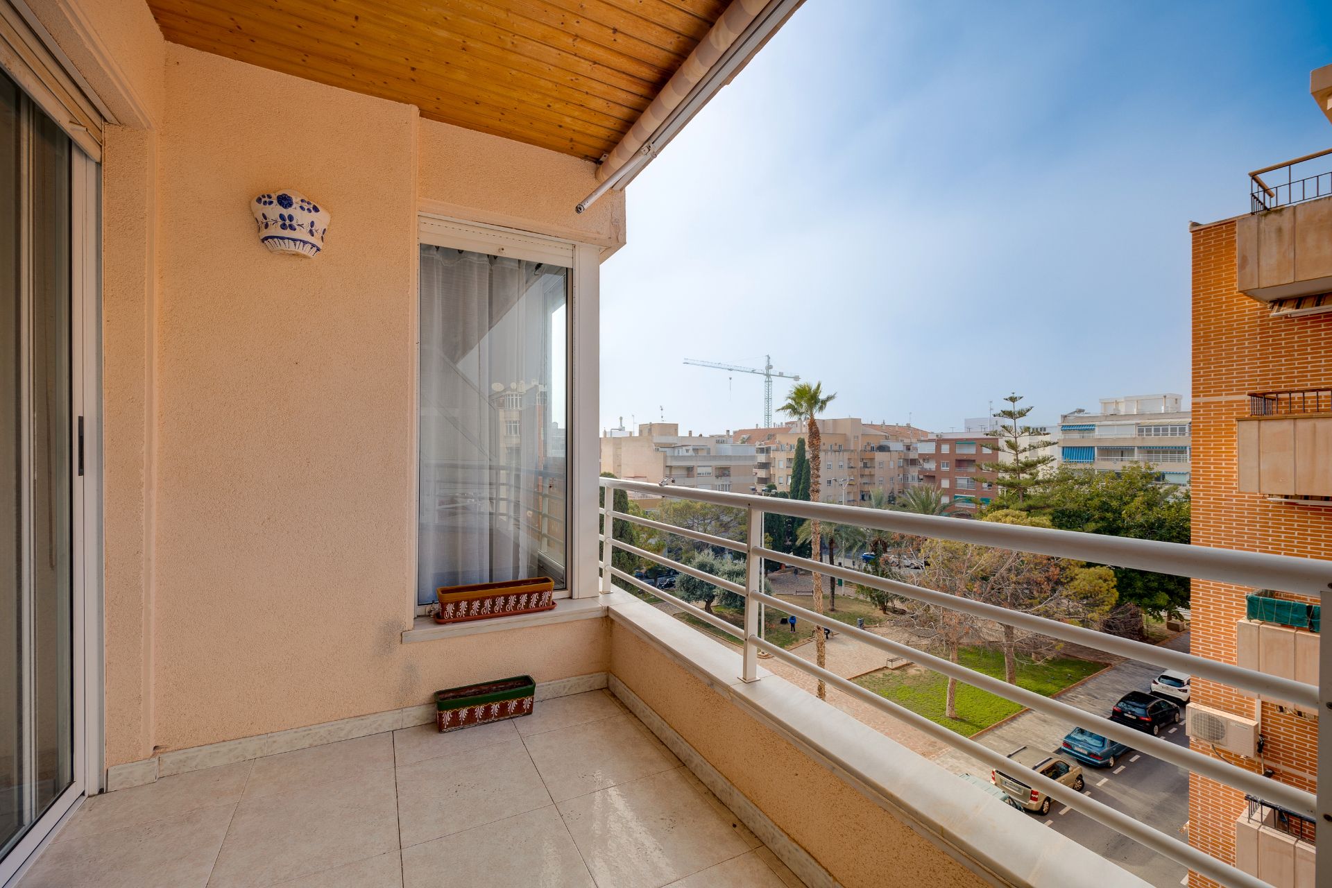 Balcony of Flat for sale in Torrevieja  with Air Conditioner, Storage room and Balcony