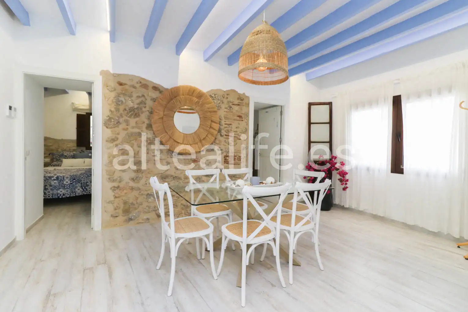 Dining room of Apartments for rent in Altea  with Furnished, Oven and Microwave