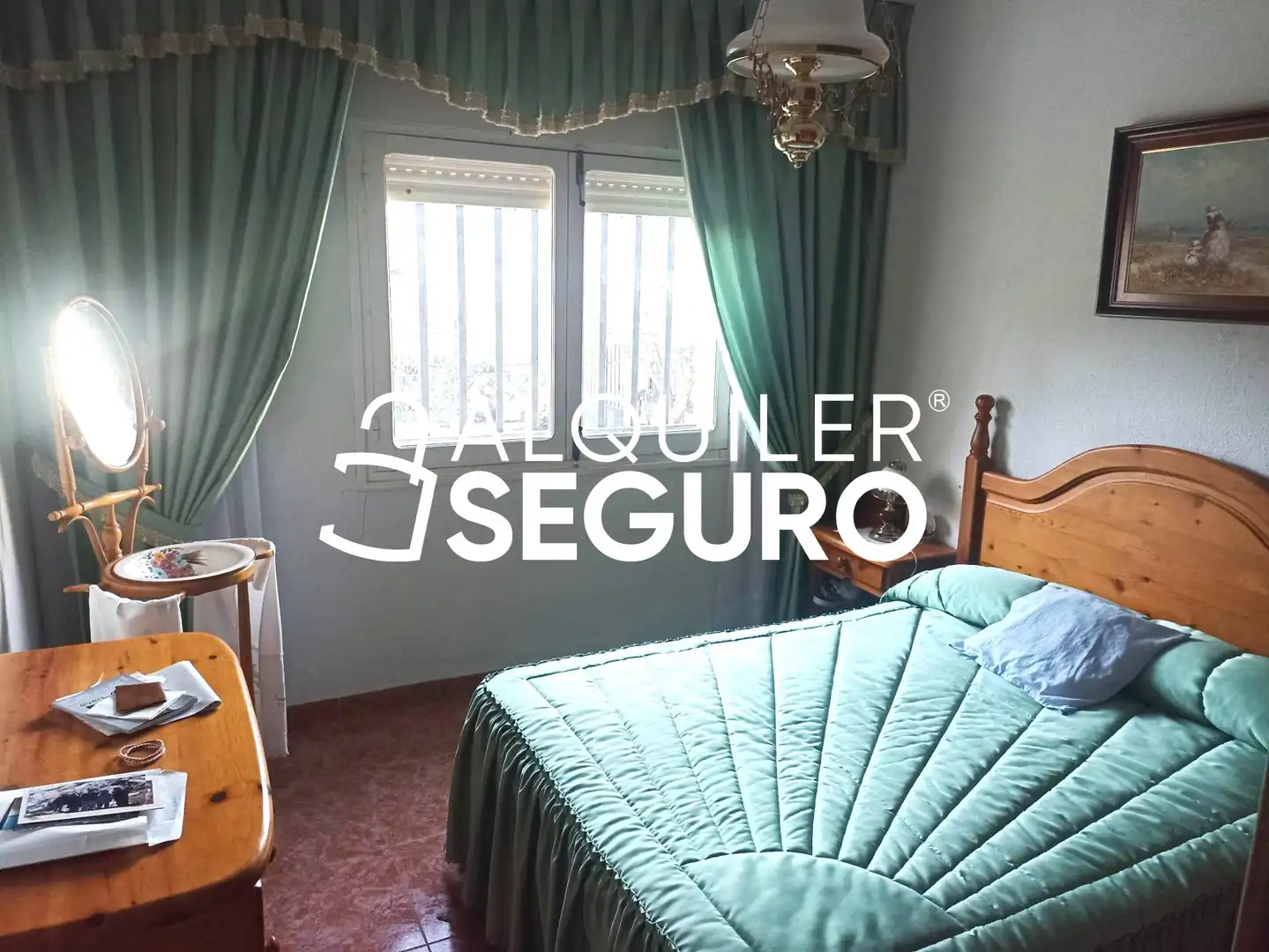 Bedroom of Houses for rent in Cadalso de los Vidrios  with Heating, Terrace and Furnished