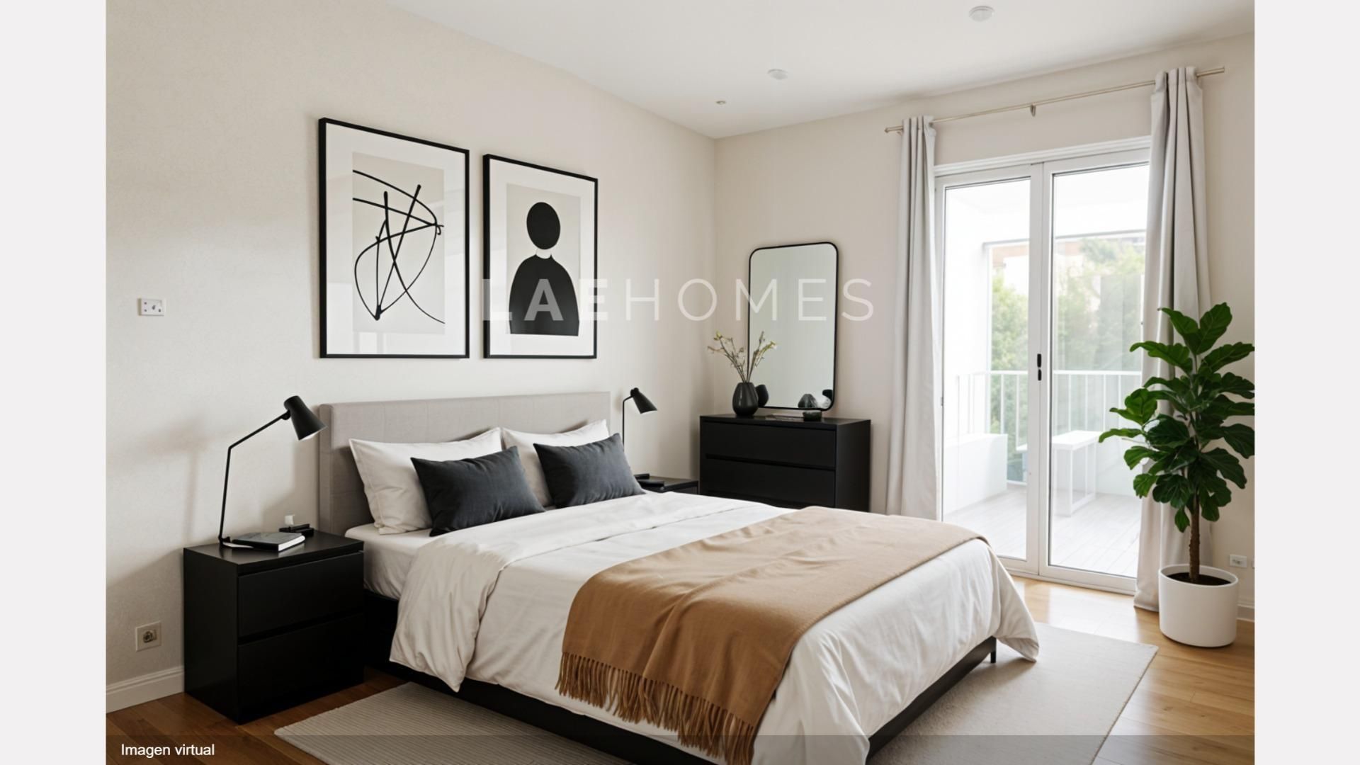 Bedroom of Flat for sale in Donostia - San Sebastián   with Heating and Balcony
