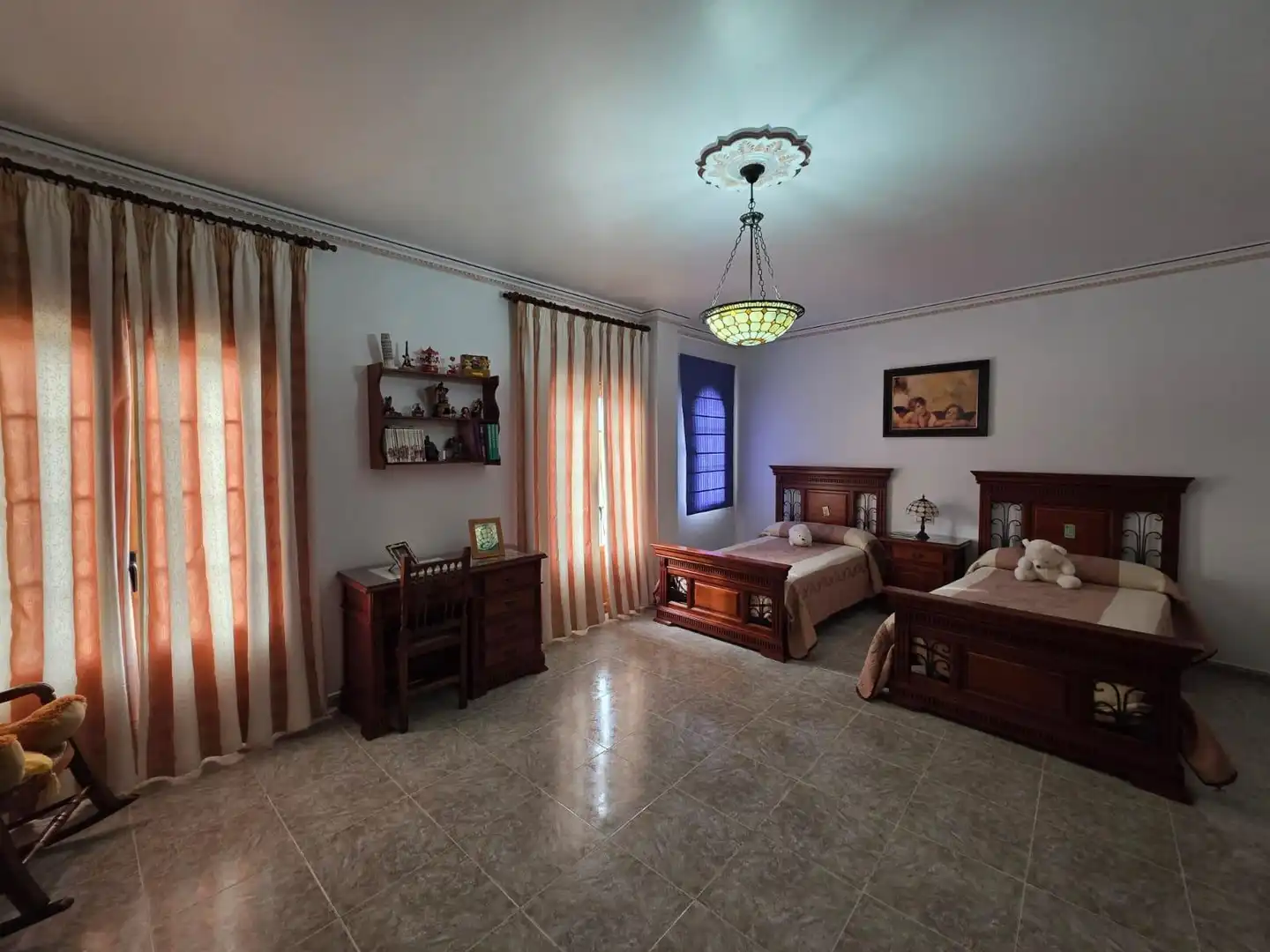 Bedroom of Houses for sale in Cuevas Bajas  with Air Conditioner, Heating and Terrace