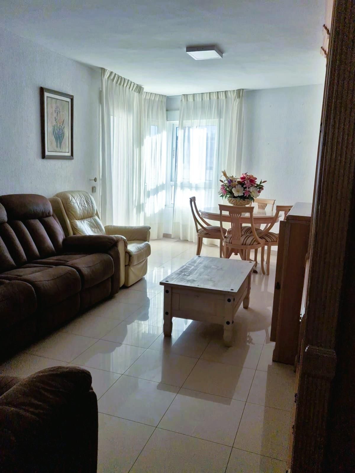 Living room of Flat for sale in Roquetas de Mar  with Air Conditioner, Heating and Terrace
