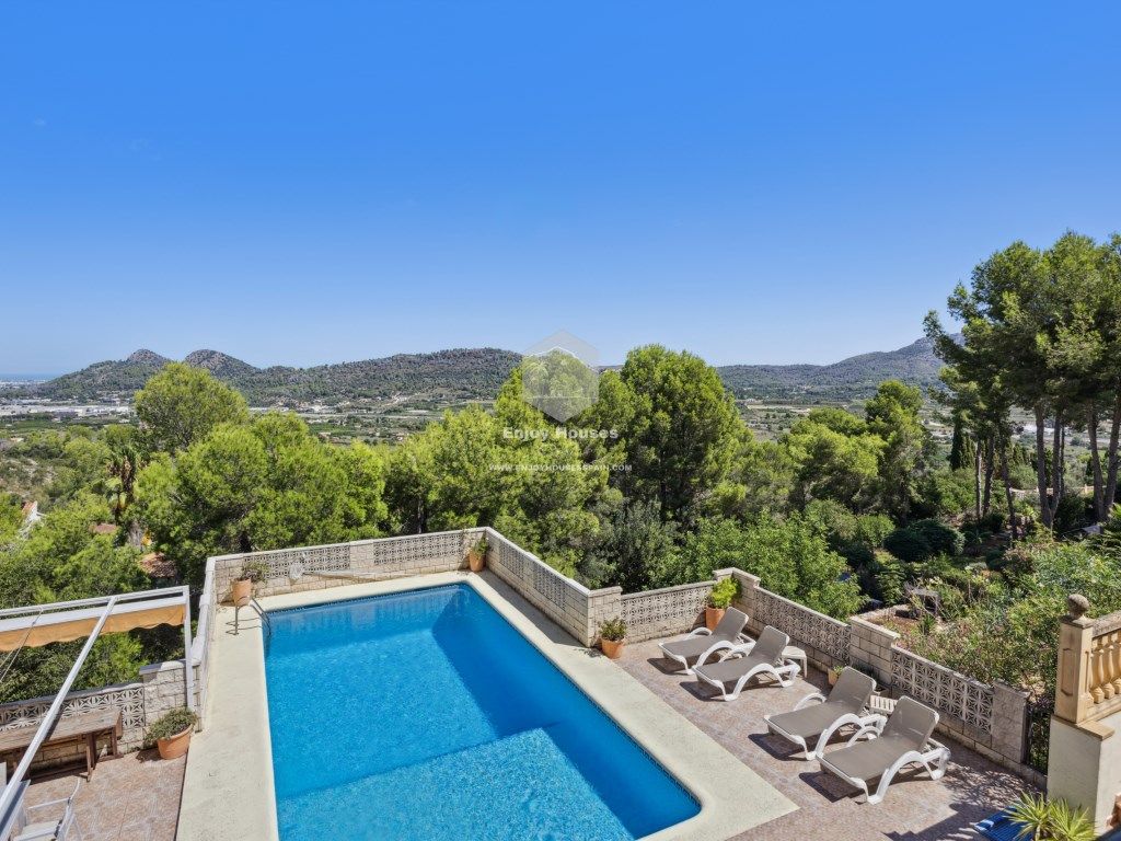 Jardín de Casa o chalet en venta en Pedreguer con Aire acondicionado, Jardín privado y Terraza