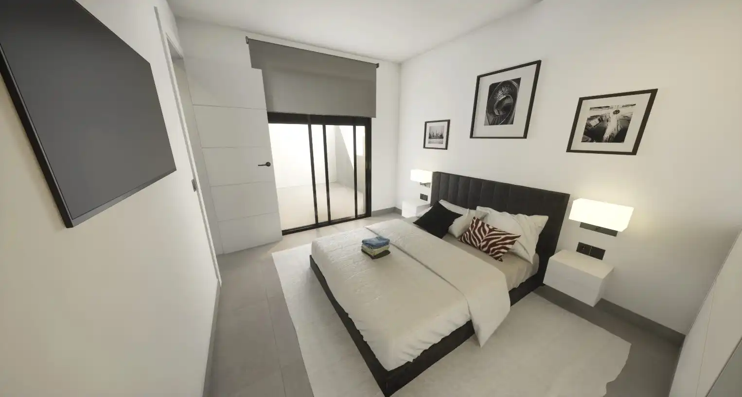 Dormitori de Casa o xalet en venda en Los Alcázares amb Aire condicionat, Jardí privat i Terrassa