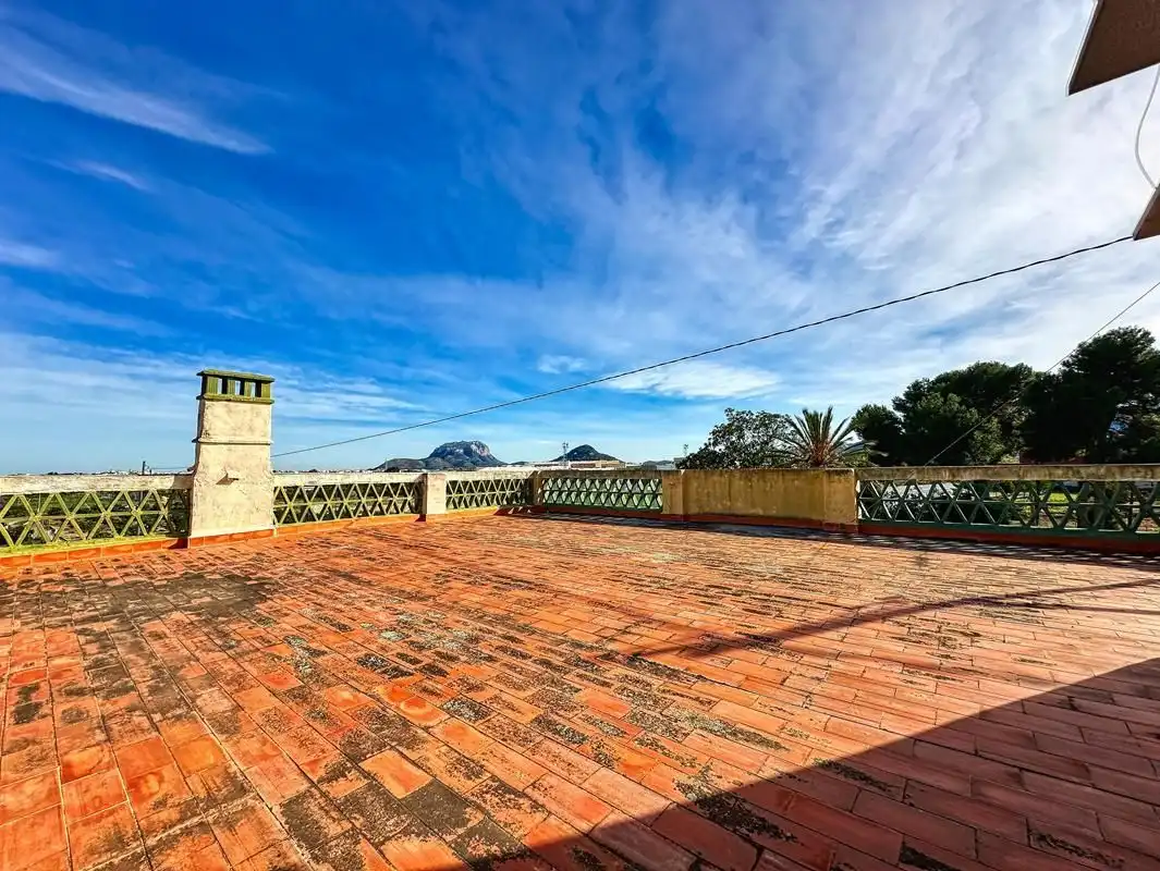 Terrassa de Casa o xalet en venda en Beniarbeig amb Jardí privat, Terrassa i Traster