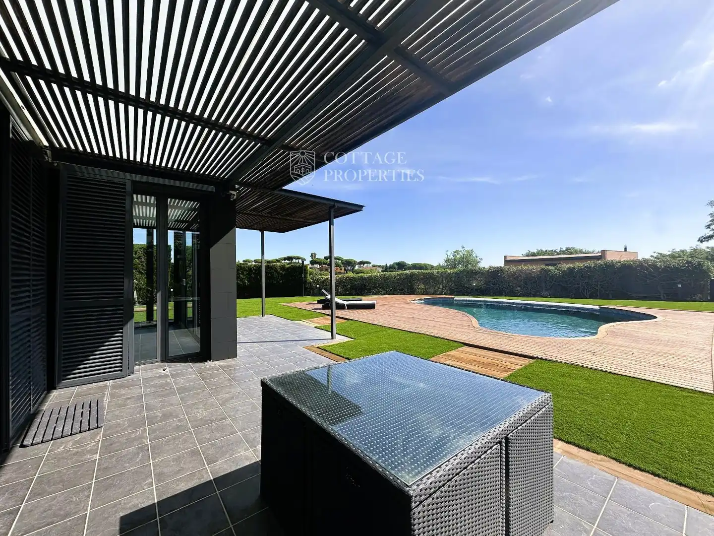 Terraza de Casa o chalet en venta en Sant Vicenç de Montalt con Aire acondicionado, Calefacción y Piscina