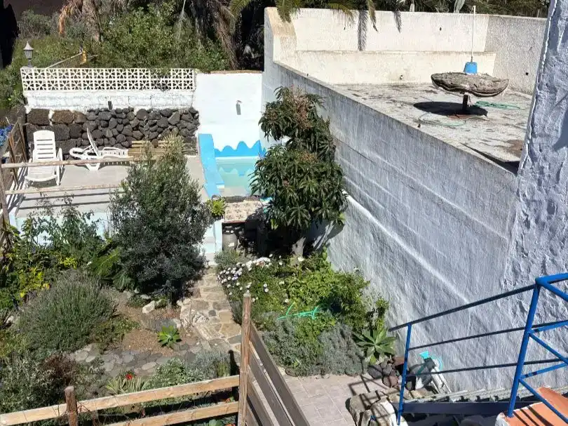 Jardí de Casa adosada en venda en Los Silos amb Jardí privat, Parquet i Piscina