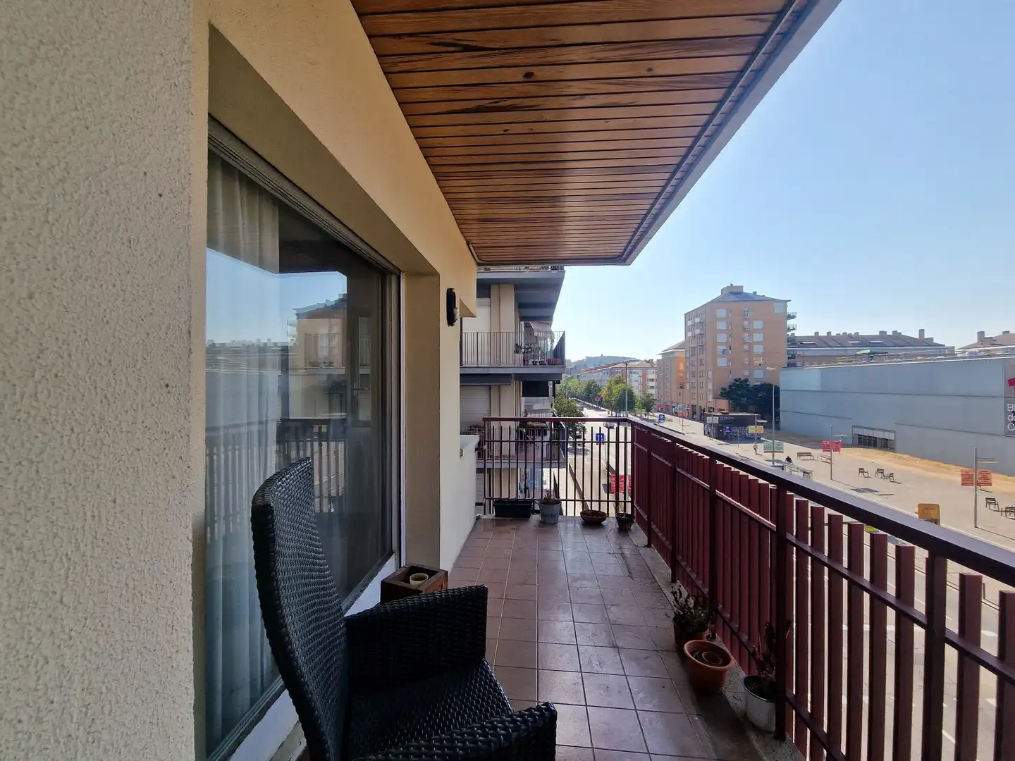 Balcony of Flat for sale in Girona  with Heating, Storage room and Balcony