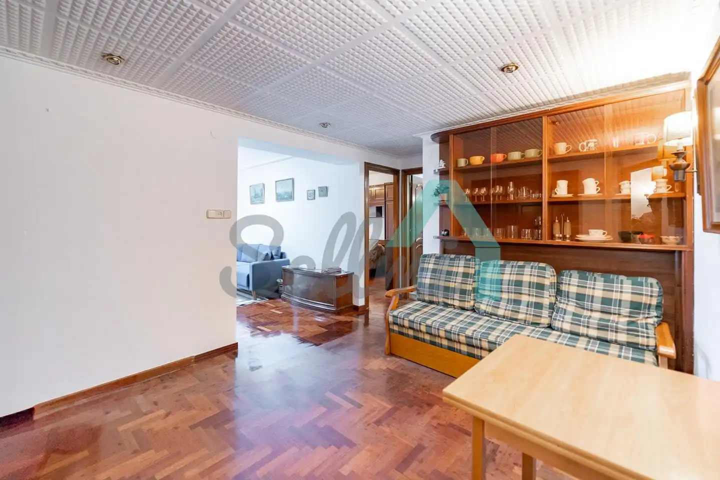 Bedroom of Flat for rent in Gijón   with Heating, Parquet flooring and Furnished