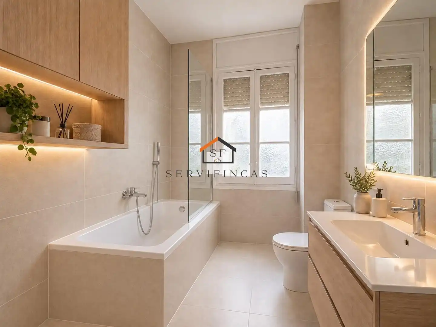 Badezimmer von Wohnung zum Verkauf in Arganzuela