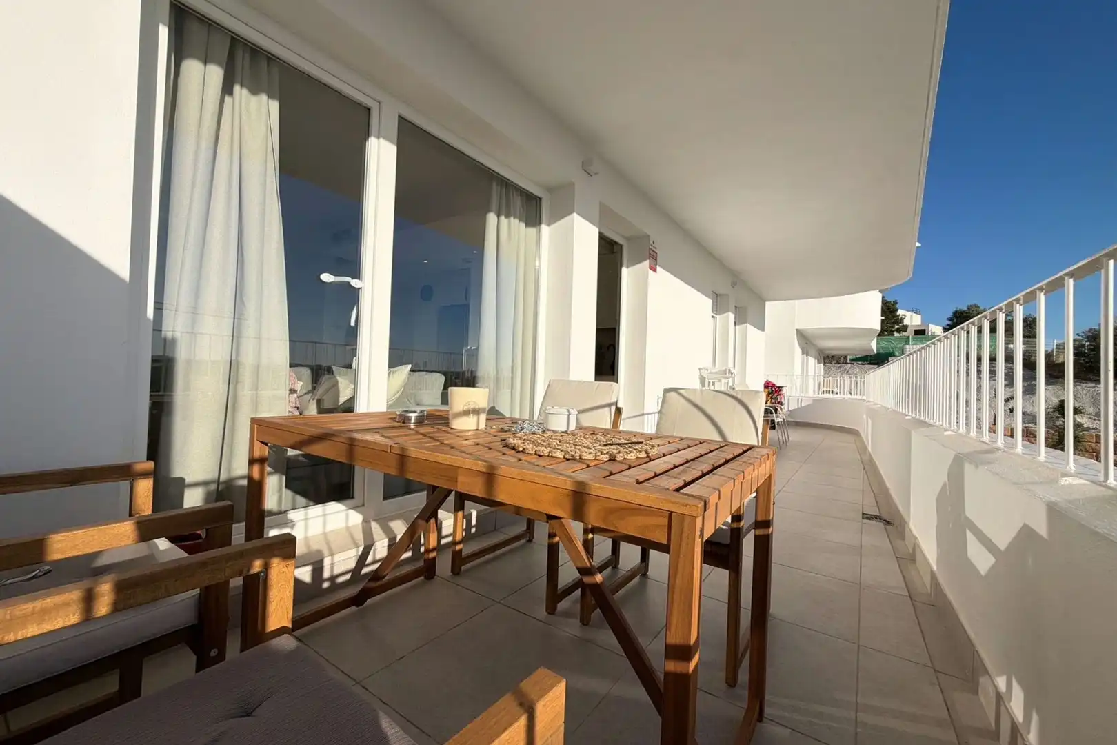 Terrassa de Apartament de lloguer en Fuengirola amb Balcó