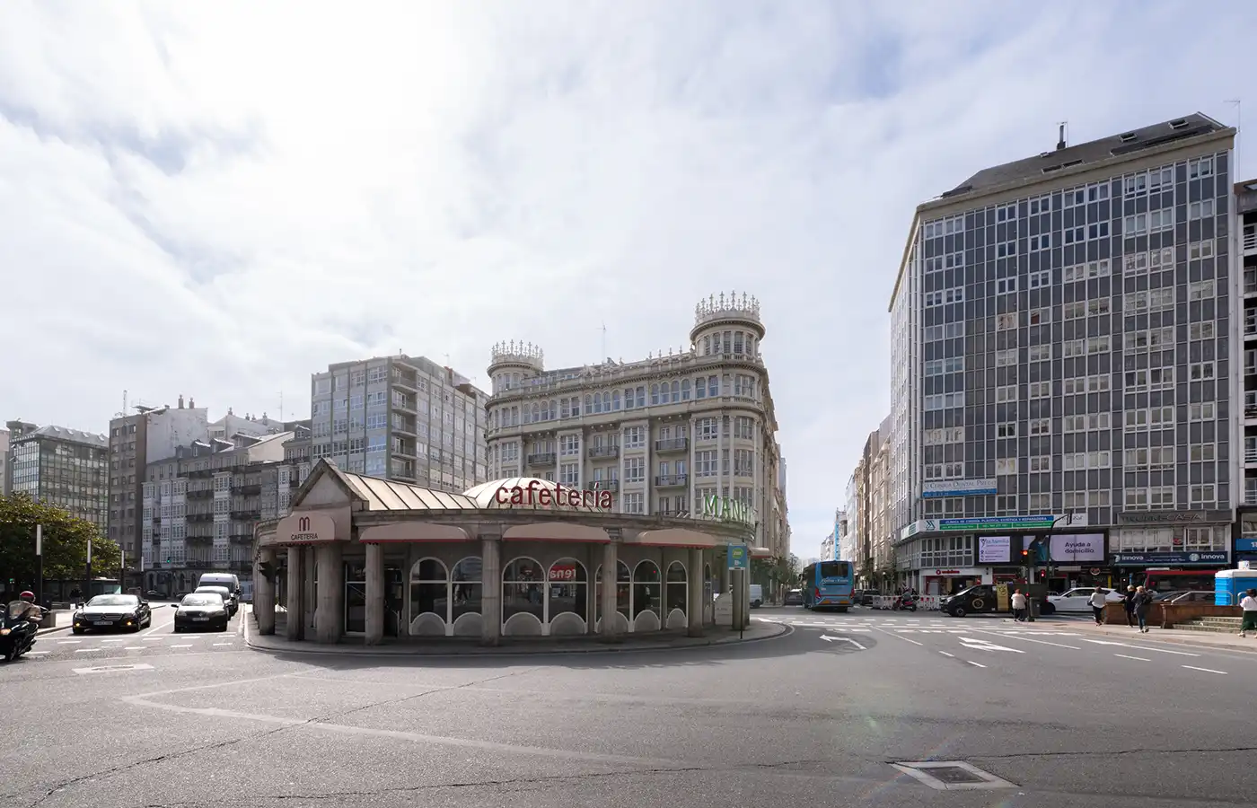 Vista exterior de Pis en venda en A Coruña Capital  amb Calefacció, Forn i Internet