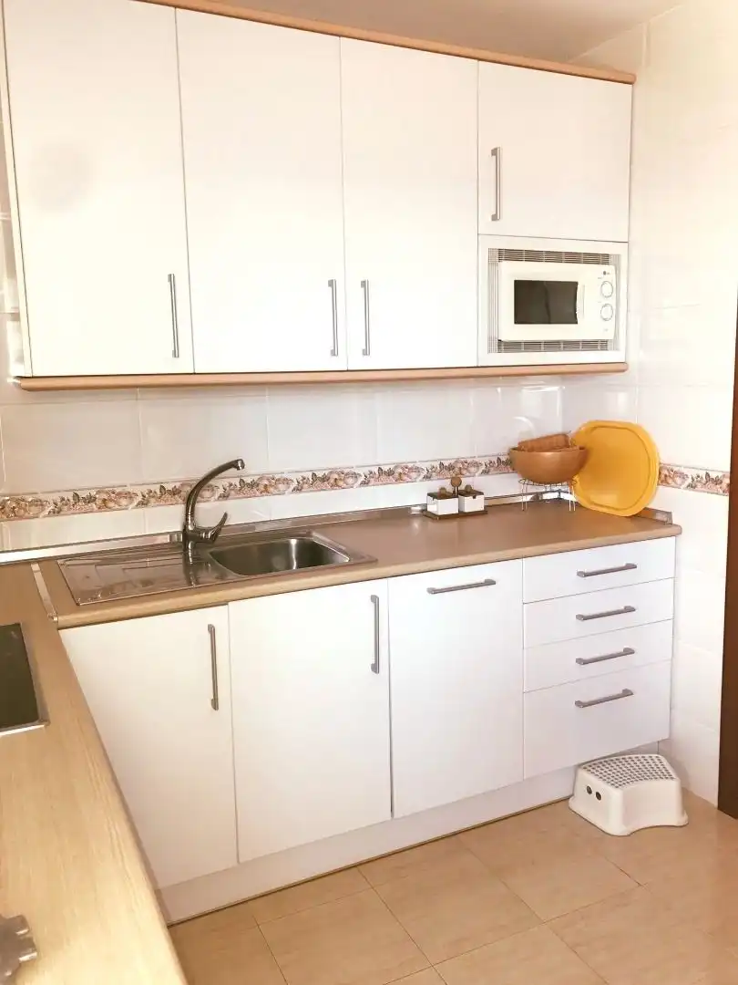 Kitchen of Flat for sale in Llerena  with Terrace, Furnished and Oven