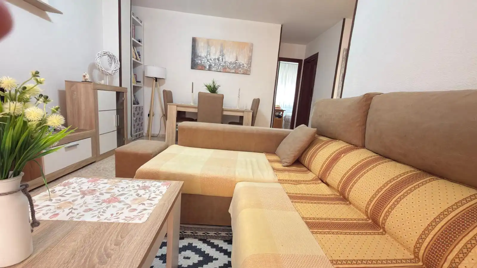 Sala d'estar de Pis en venda en El Puerto de Santa María amb Balcó