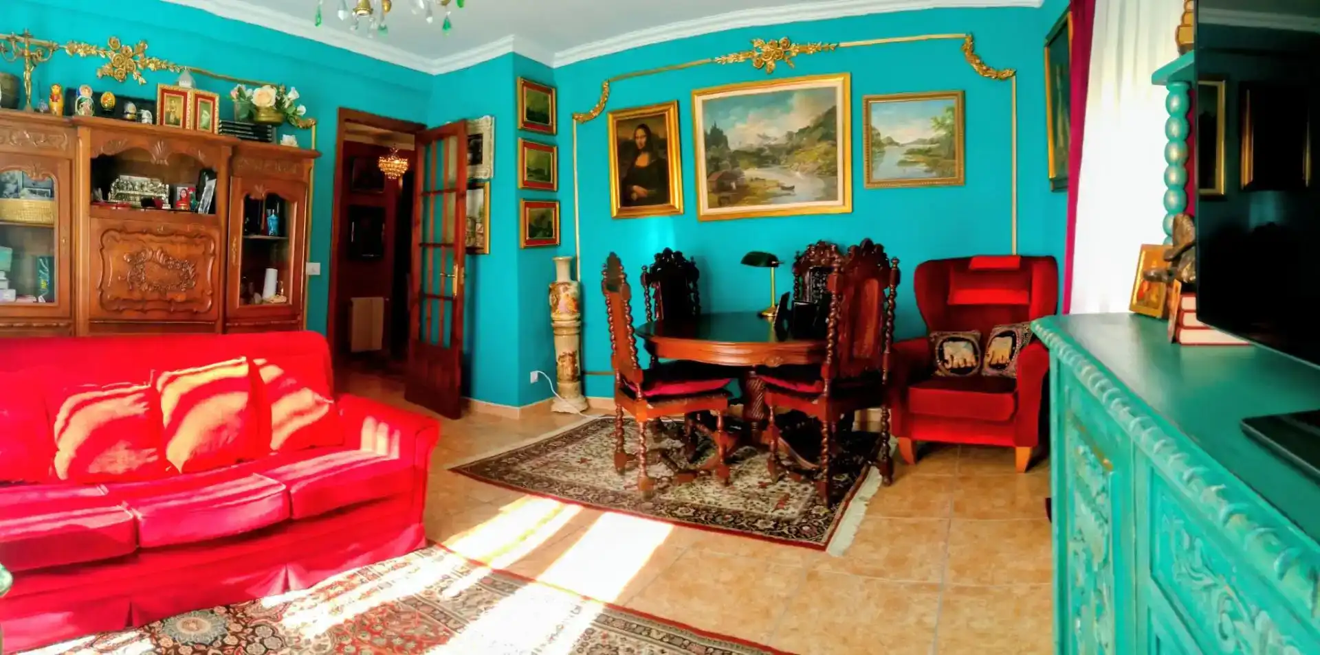 Sala de estar de Piso en venta en Palafrugell