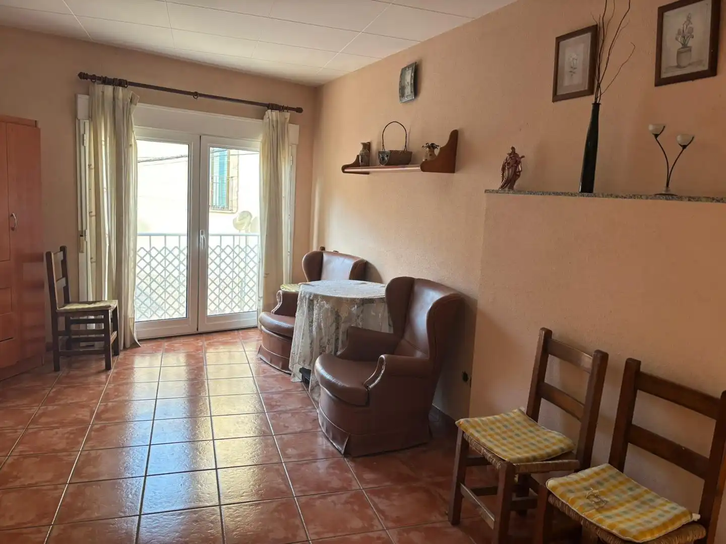 Living room of Houses for sale in Alfara de Carles  with Heating, Storage room and Furnished