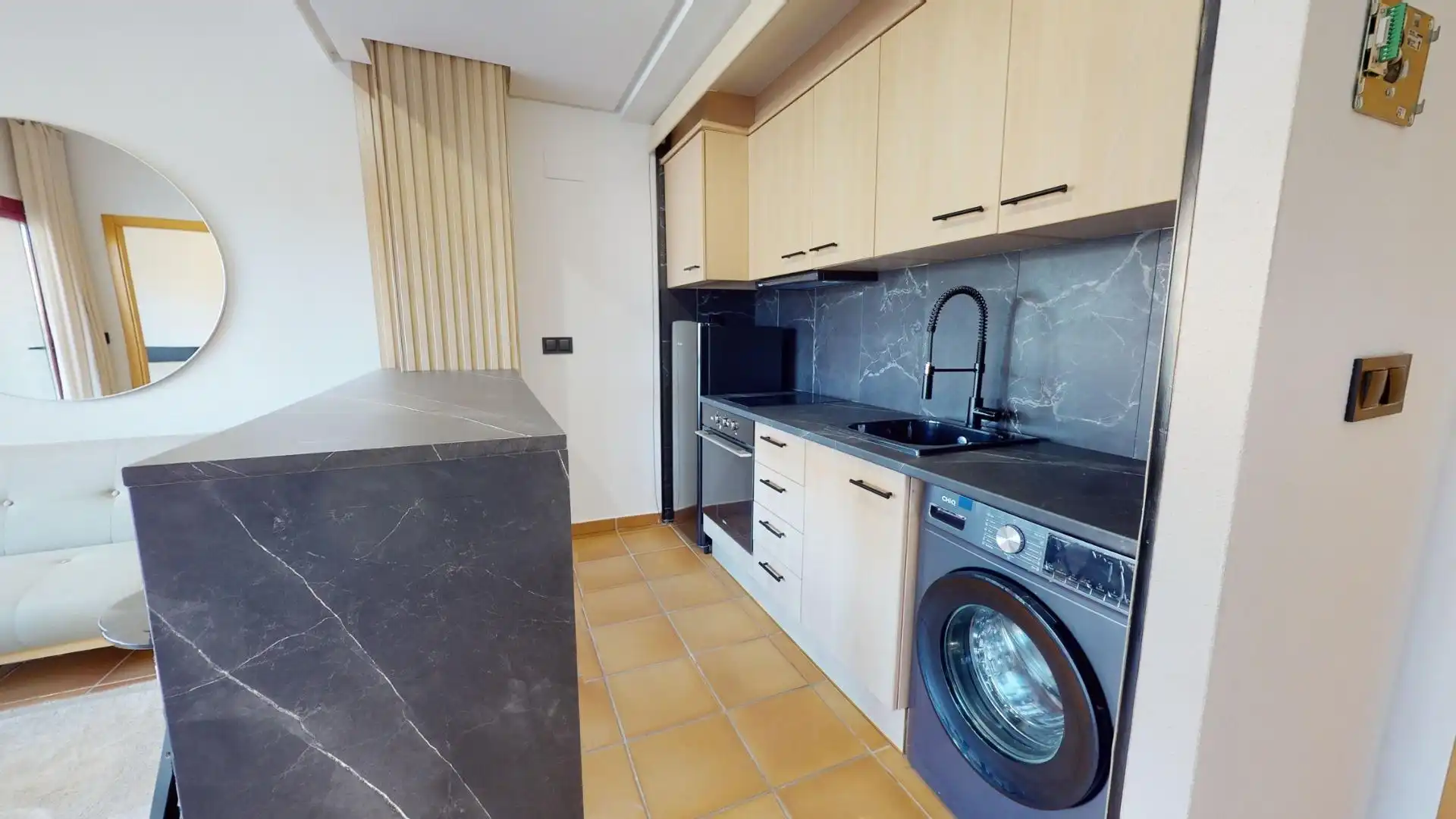 Cocina de Apartamento en venta en Archena con Piscina