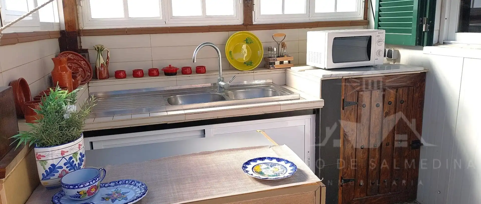 Cocina de Apartamento en venta en Chipiona con Terraza