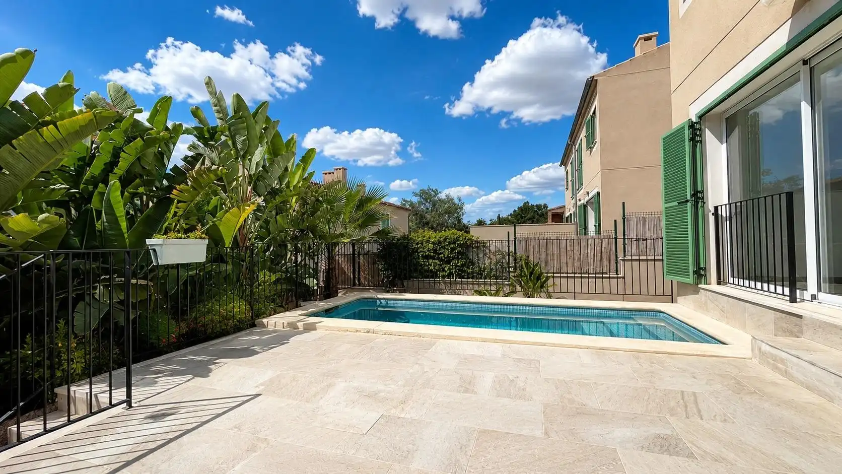 Piscina de Casa adosada en venta en Marratxí con Aire acondicionado, Jardín privado y Terraza