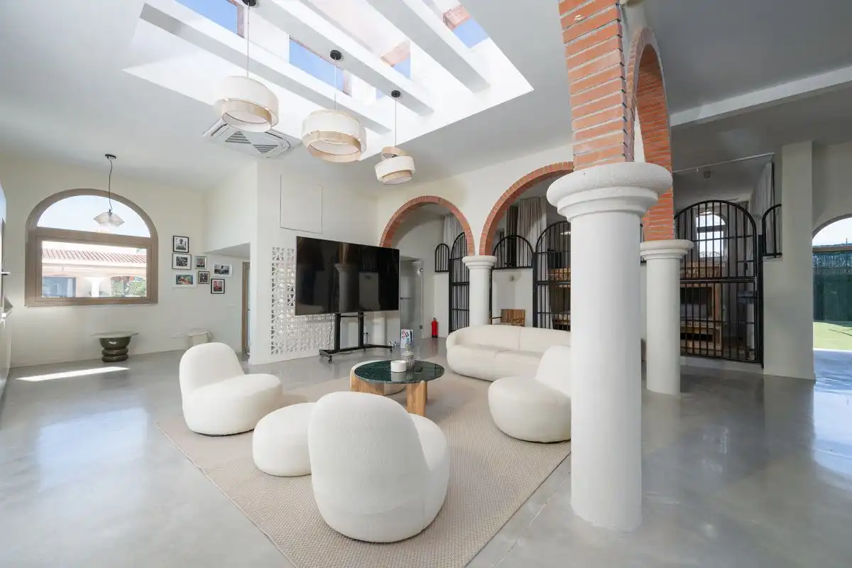 Sala de estar de Casa o chalet en venta en Elche / Elx con Aire acondicionado, Calefacción y Jardín privado