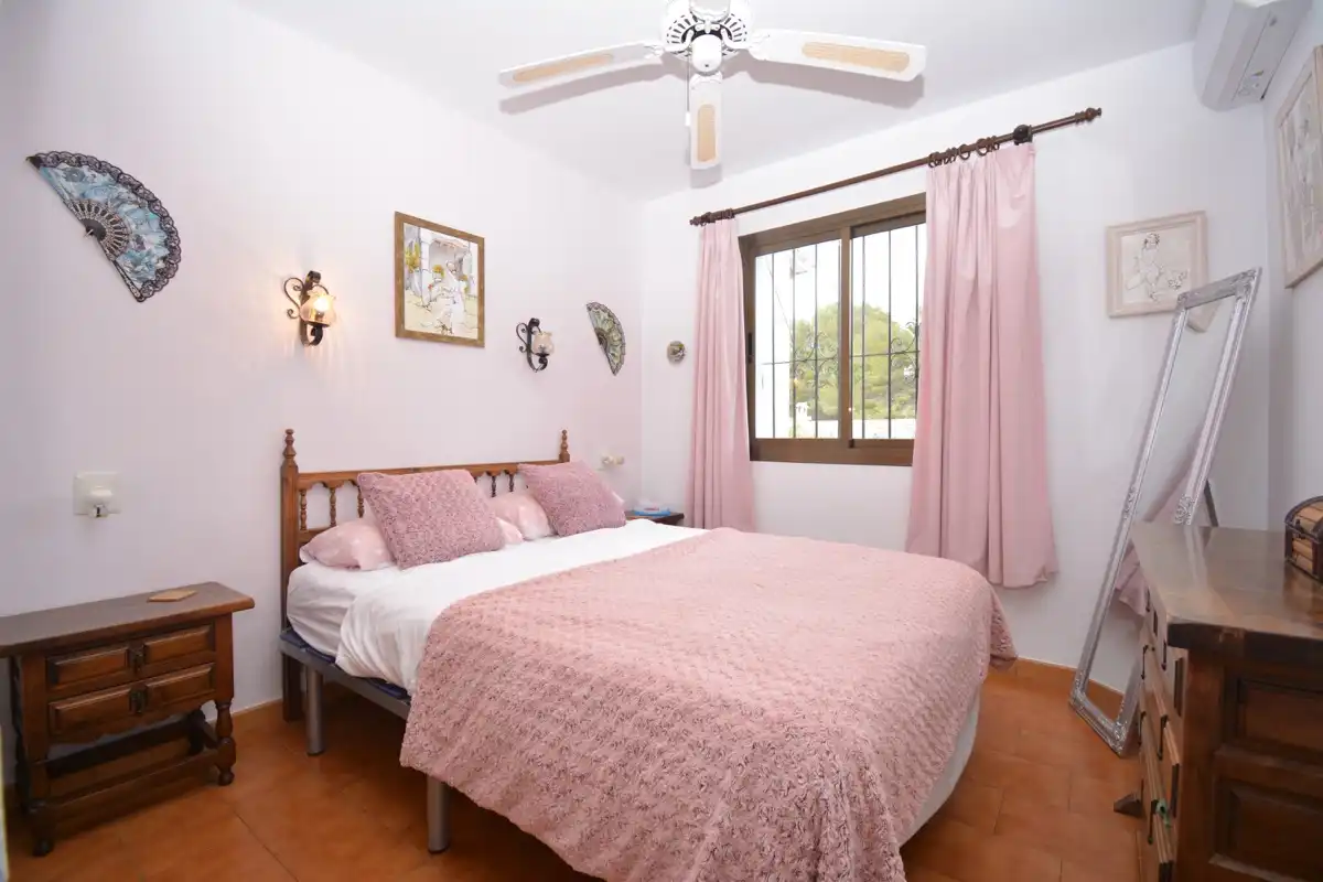Bedroom of Detached homes for sale in Moraira  with Air Conditioner and Community pool