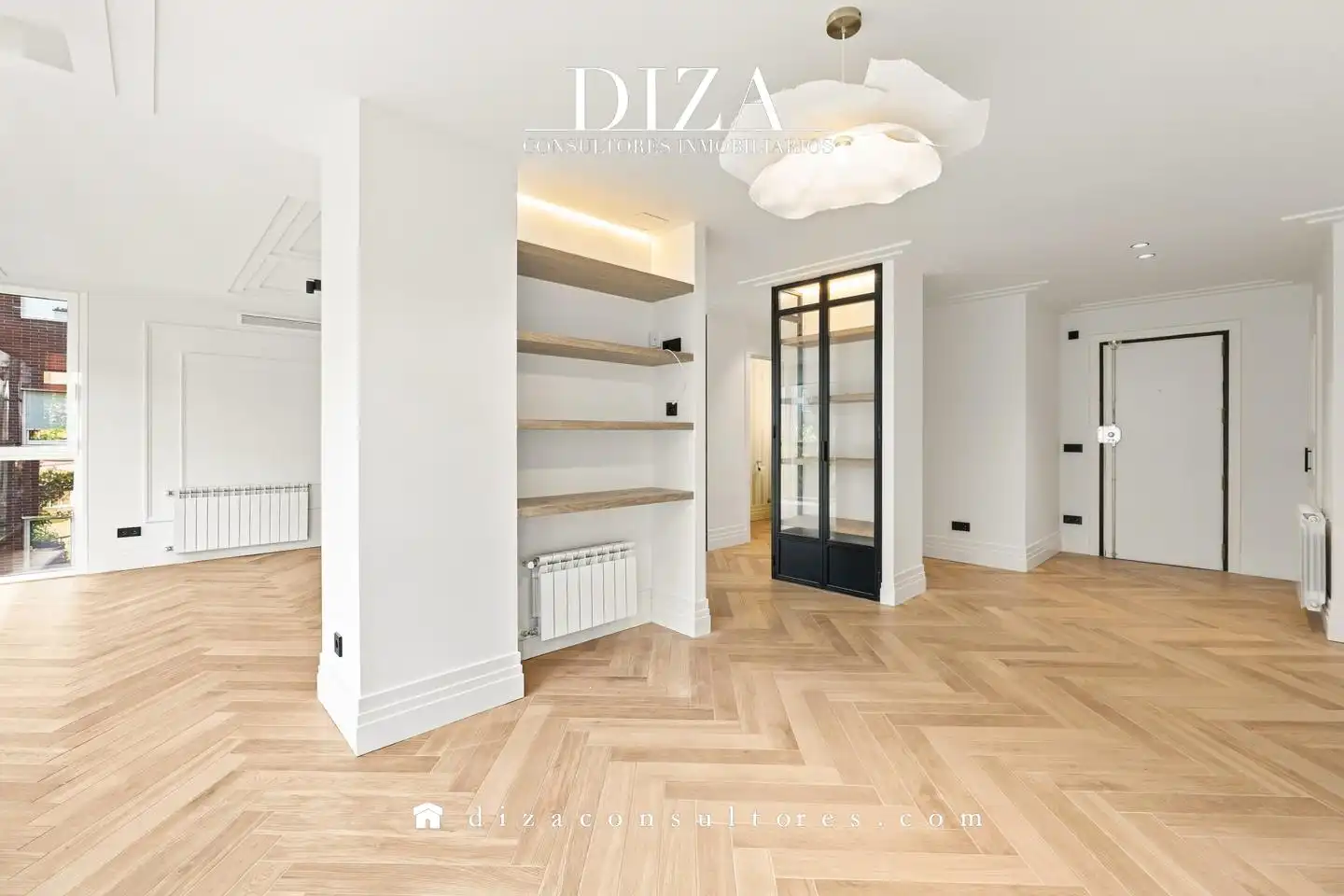 Sala de estar de Piso de alquiler en Madrid con Aire acondicionado, Calefacción y Trastero