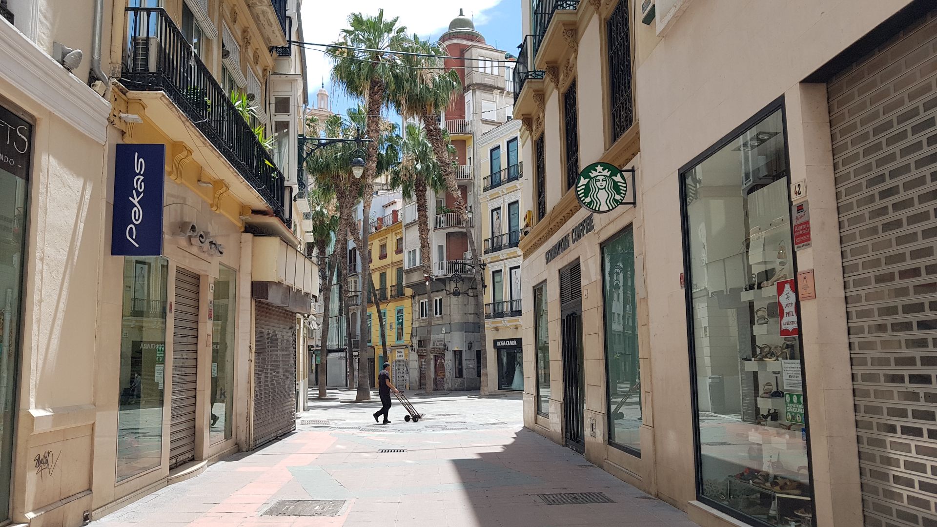Vista exterior de Apartament de lloguer en Málaga Capital amb Aire condicionat, Calefacció i Moblat