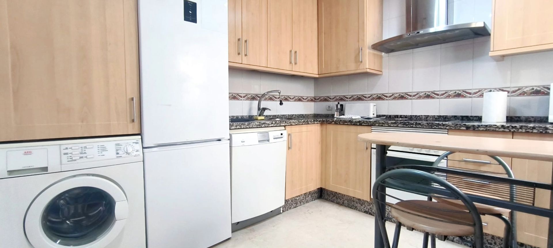 Cocina de Apartamento en venta en Benalmádena con Aire acondicionado, Terraza y Amueblado