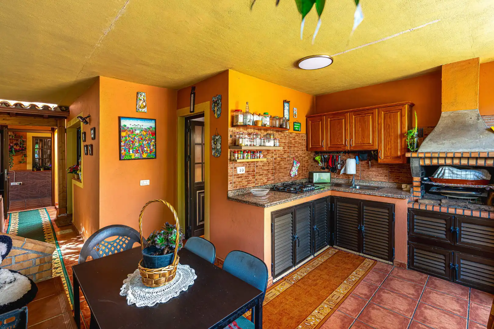 Cocina de Casa adosada en venta en San Cristóbal de la Laguna con Jardín privado, Terraza y Trastero