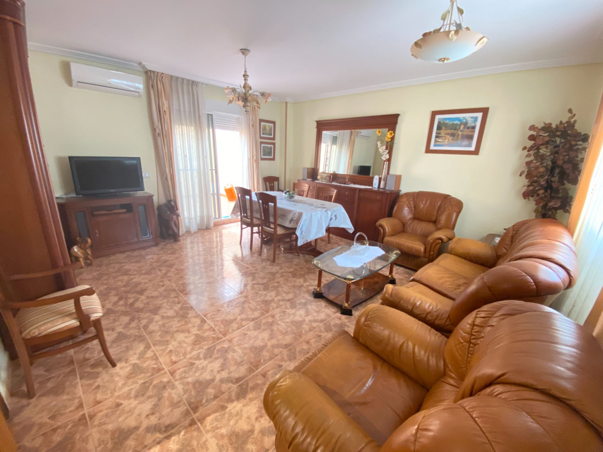 Sala de estar de Casa o chalet en venta en Aldaia con Aire acondicionado, Terraza y Amueblado