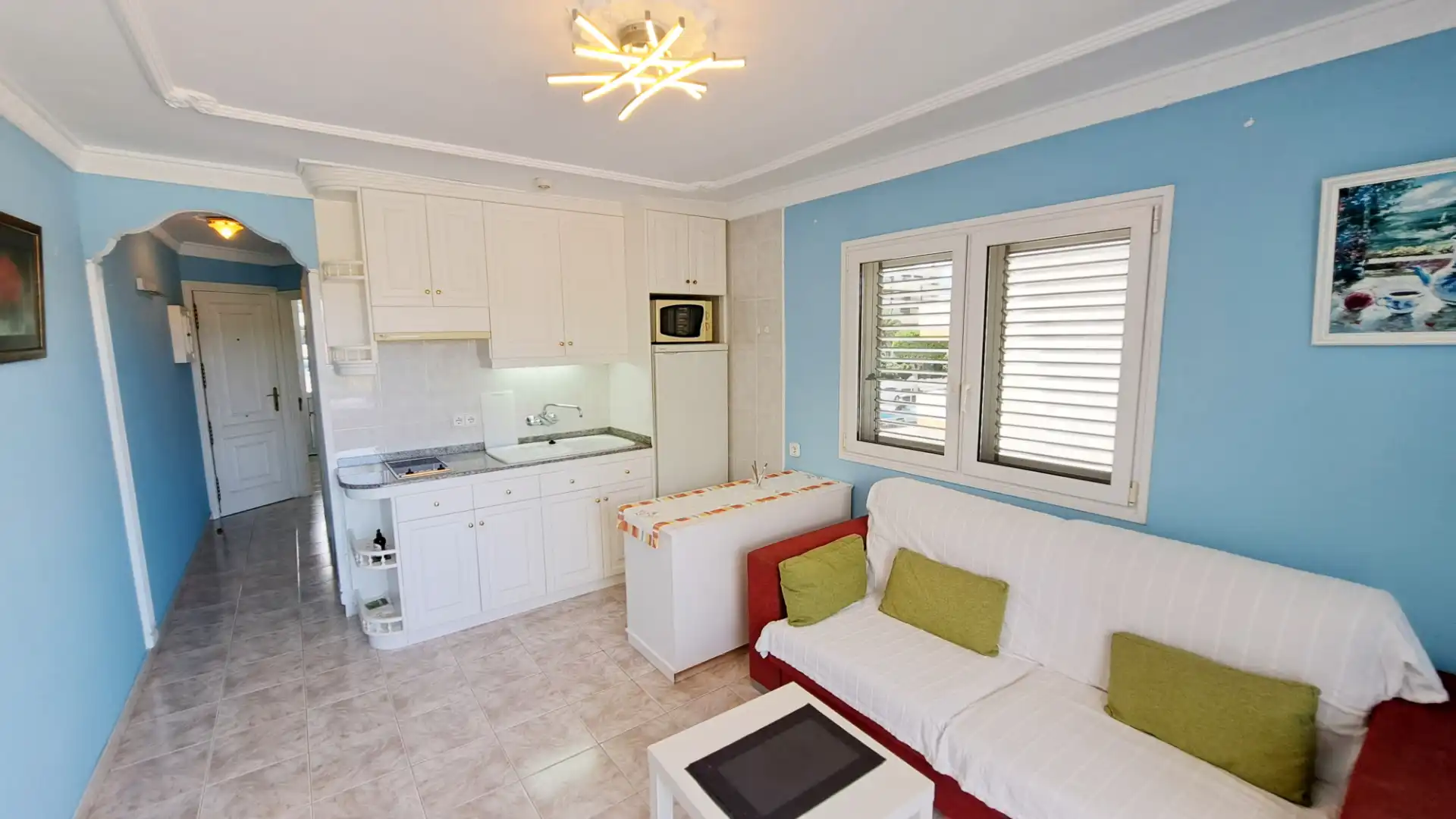 Living room of Flat for sale in San Bartolomé de Tirajana  with Balcony and Community pool