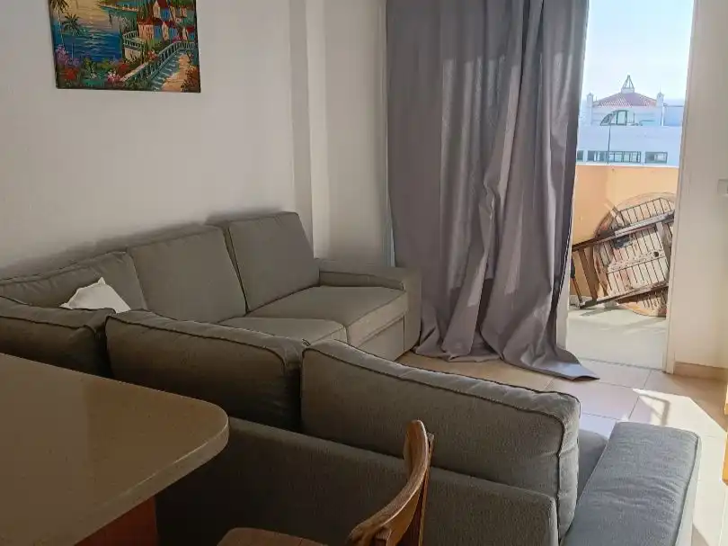 Living room of Attic for share in Puertito de Güímar