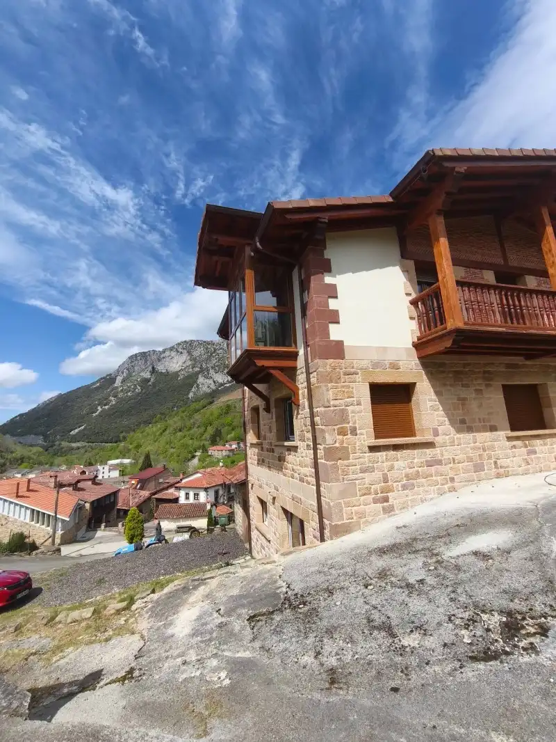 Exterior view of Houses for sale in Rionansa  with Private garden and Terrace