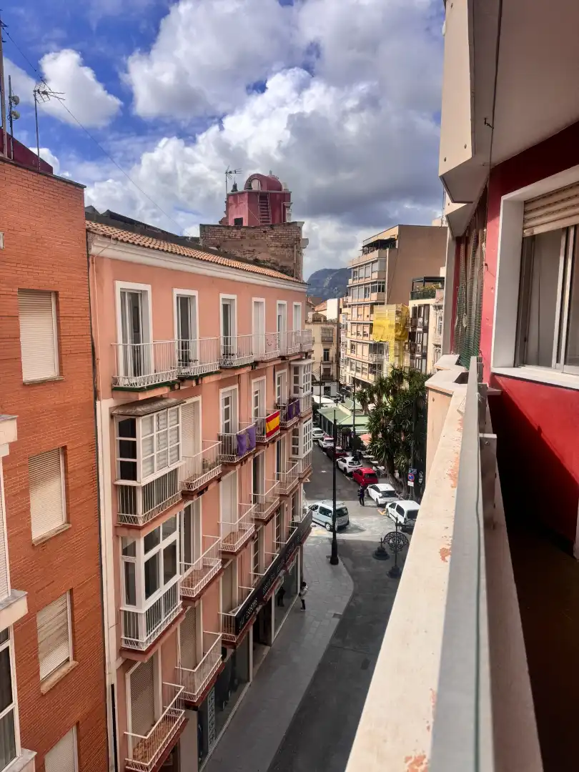 Vista exterior de Piso en venta en Cartagena con Balcón