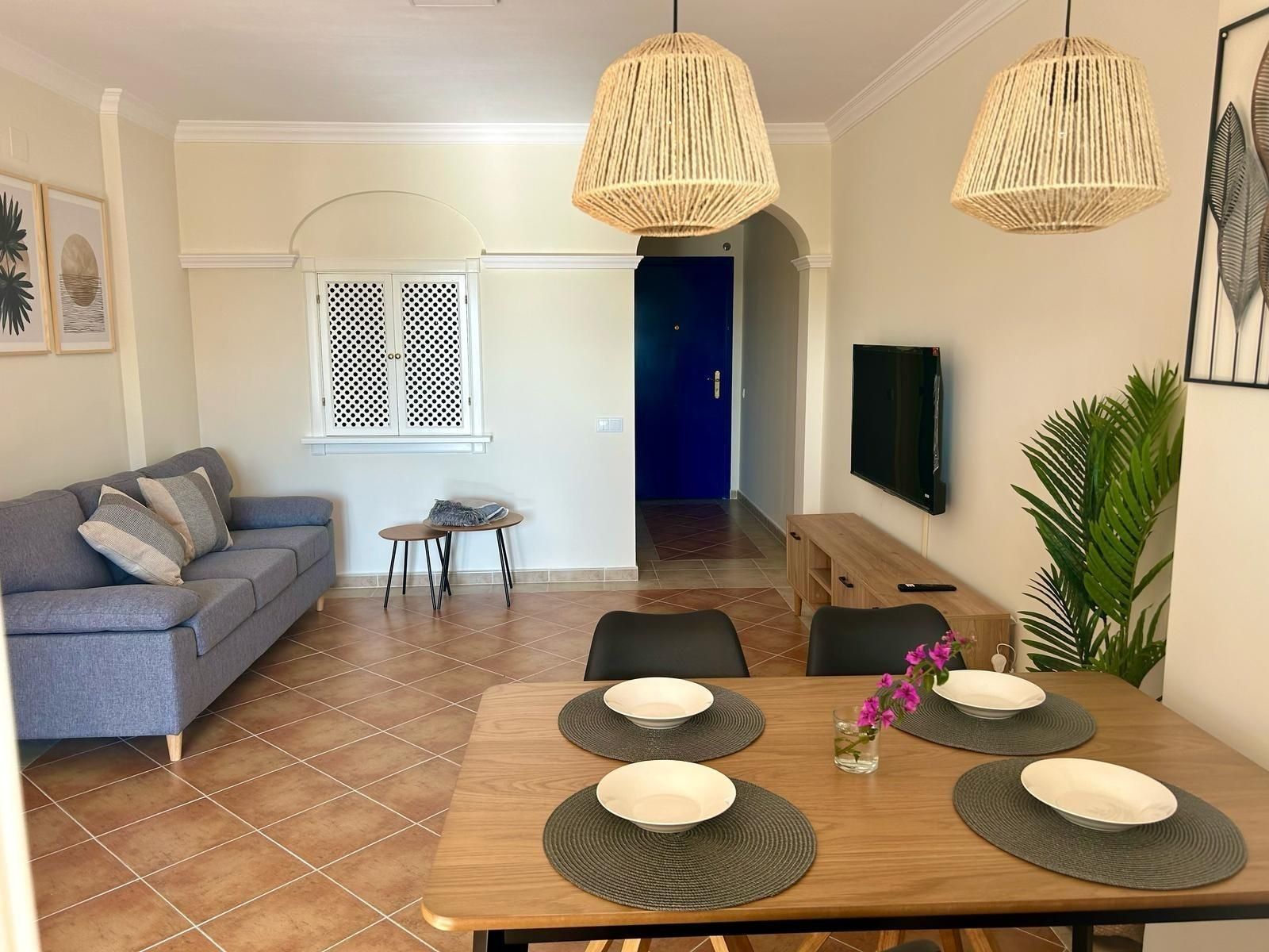 Comedor de Apartamento en venta en Ayamonte con Aire acondicionado, Terraza y Amueblado