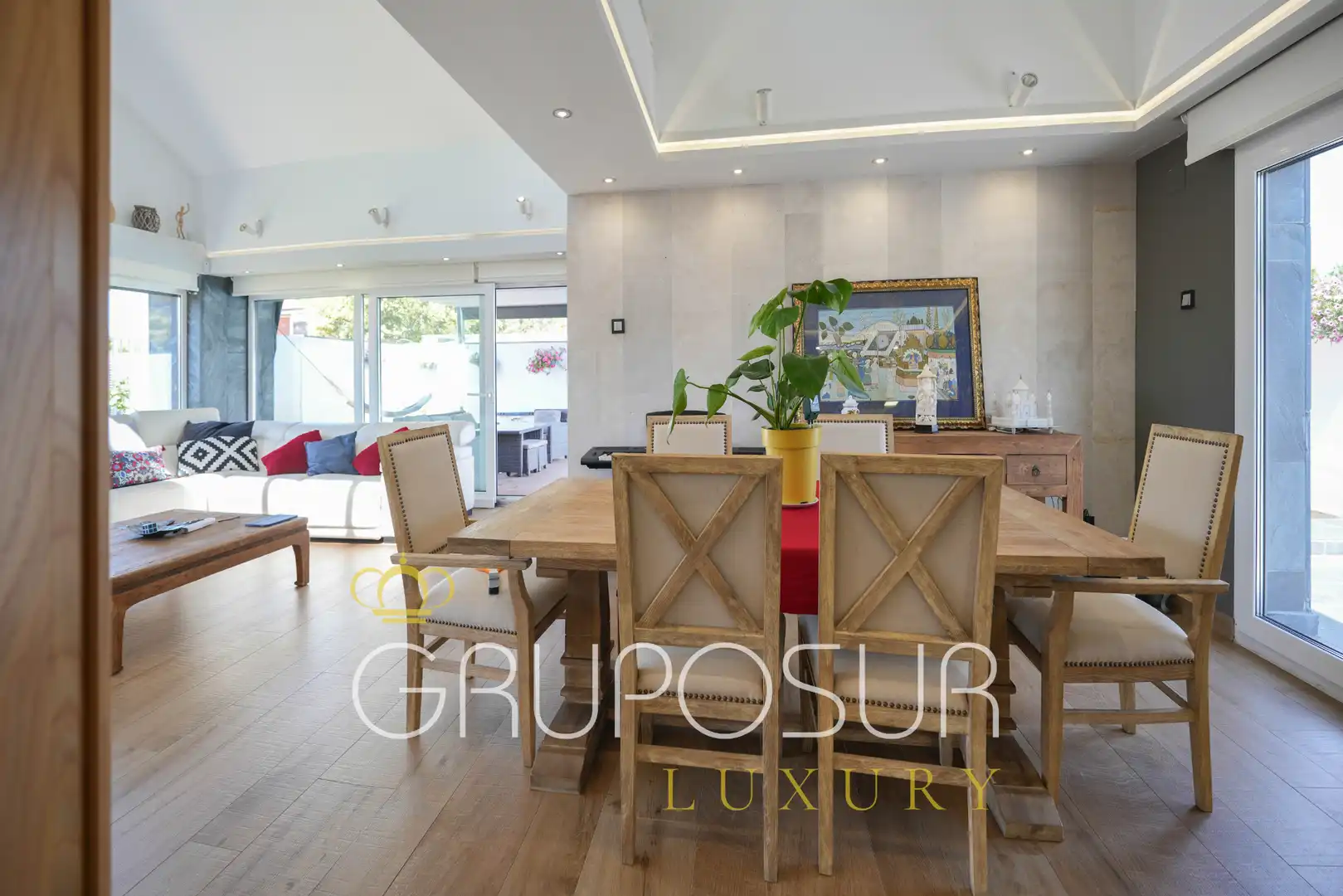 Comedor de Casa o chalet en venta en Valladolid con Aire acondicionado, Calefacción y Jardín privado