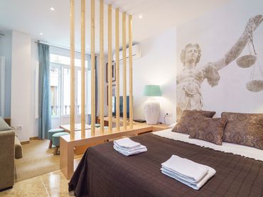 Estudio con balcón en alquiler en Carrer dels Ramellets