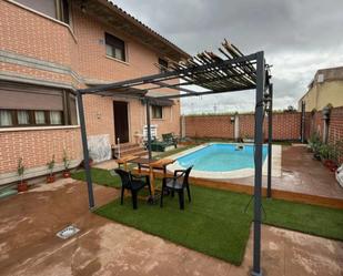 Swimming pool of House or chalet for sale in Calera y Chozas  with Air Conditioner, Heating and Terrace