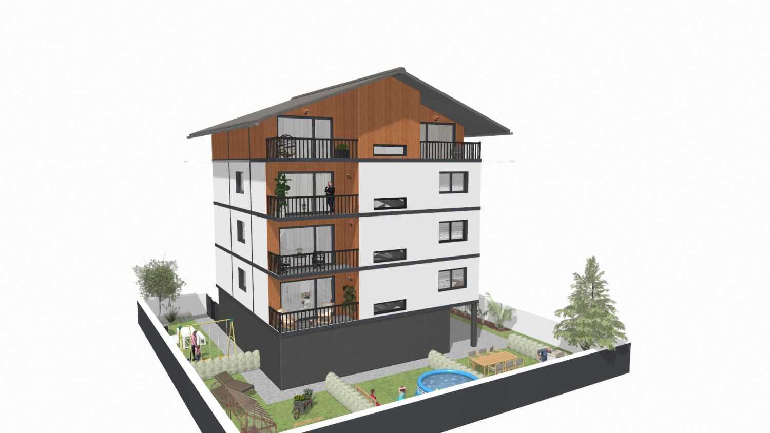 Exterior view of Flat for sale in Zalla   with Heating, Terrace and Storage room