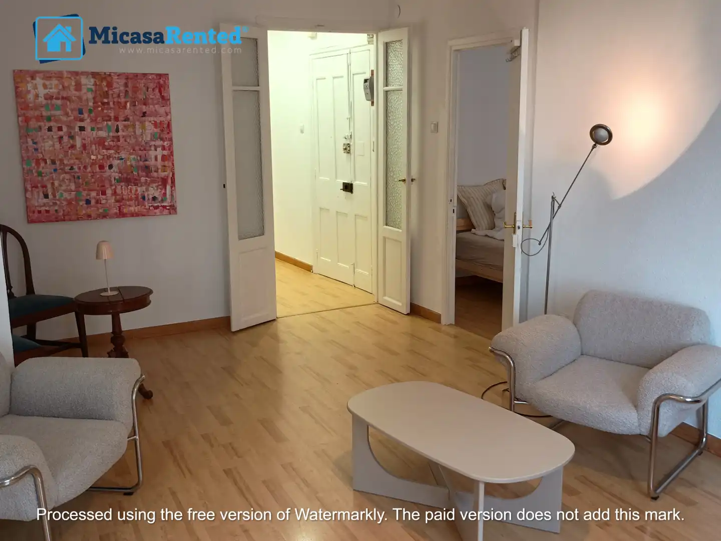 Wohnzimmer von Wohnung zur Miete in Santander mit Heizung, Abstellraum und Möbliert