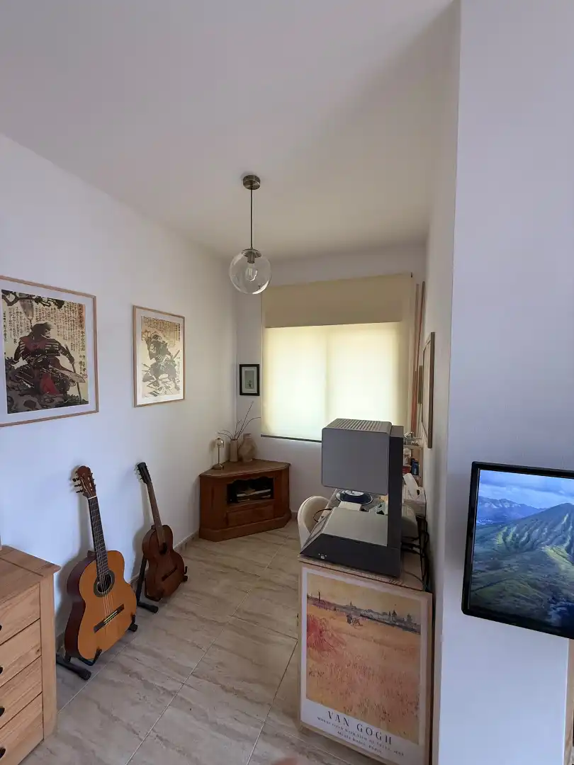 Living room of Attic for sale in Roquetas de Mar ciudad