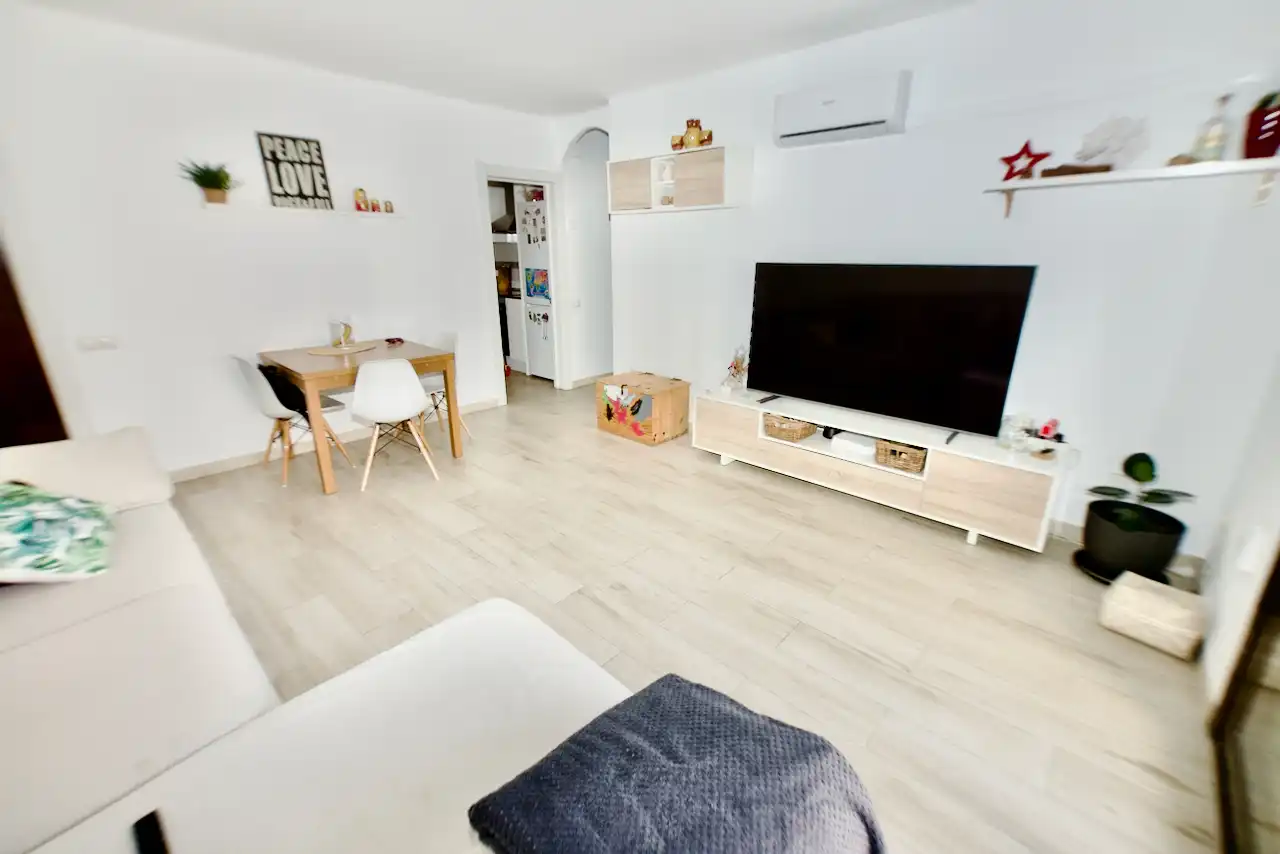 Wohnzimmer von Wohnung zum Verkauf in Terrassa mit Klimaanlage, Heizung und Parkett