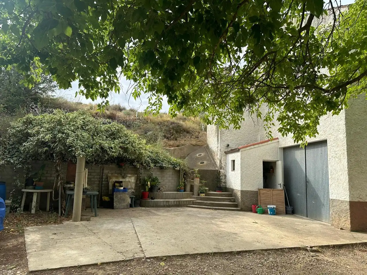 Exterior view of Houses for sale in Caspe  with Air Conditioner, Heating and Private garden