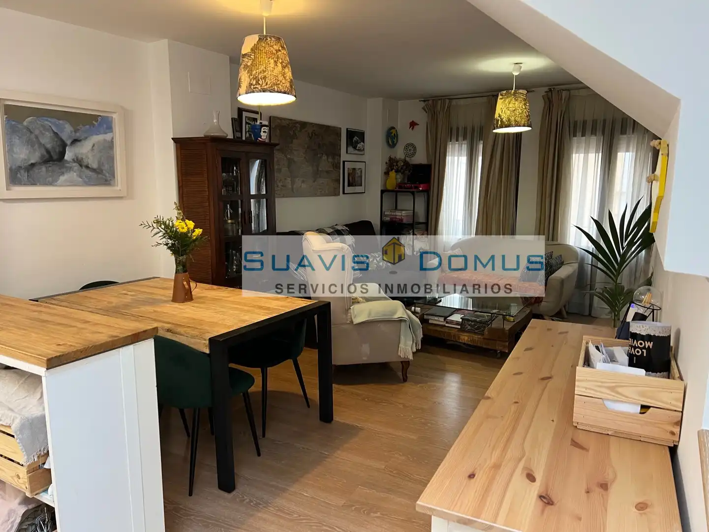 Sala de estar de Casa adosada en venta en Zamora Capital  con Calefacción, Horno y Lavadora