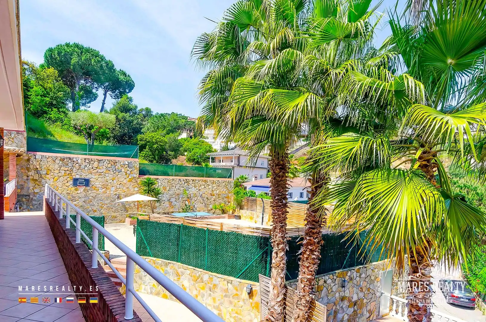 Vista exterior de Casa o xalet en venda en Lloret de Mar amb Aire condicionat, Calefacció i Jardí privat