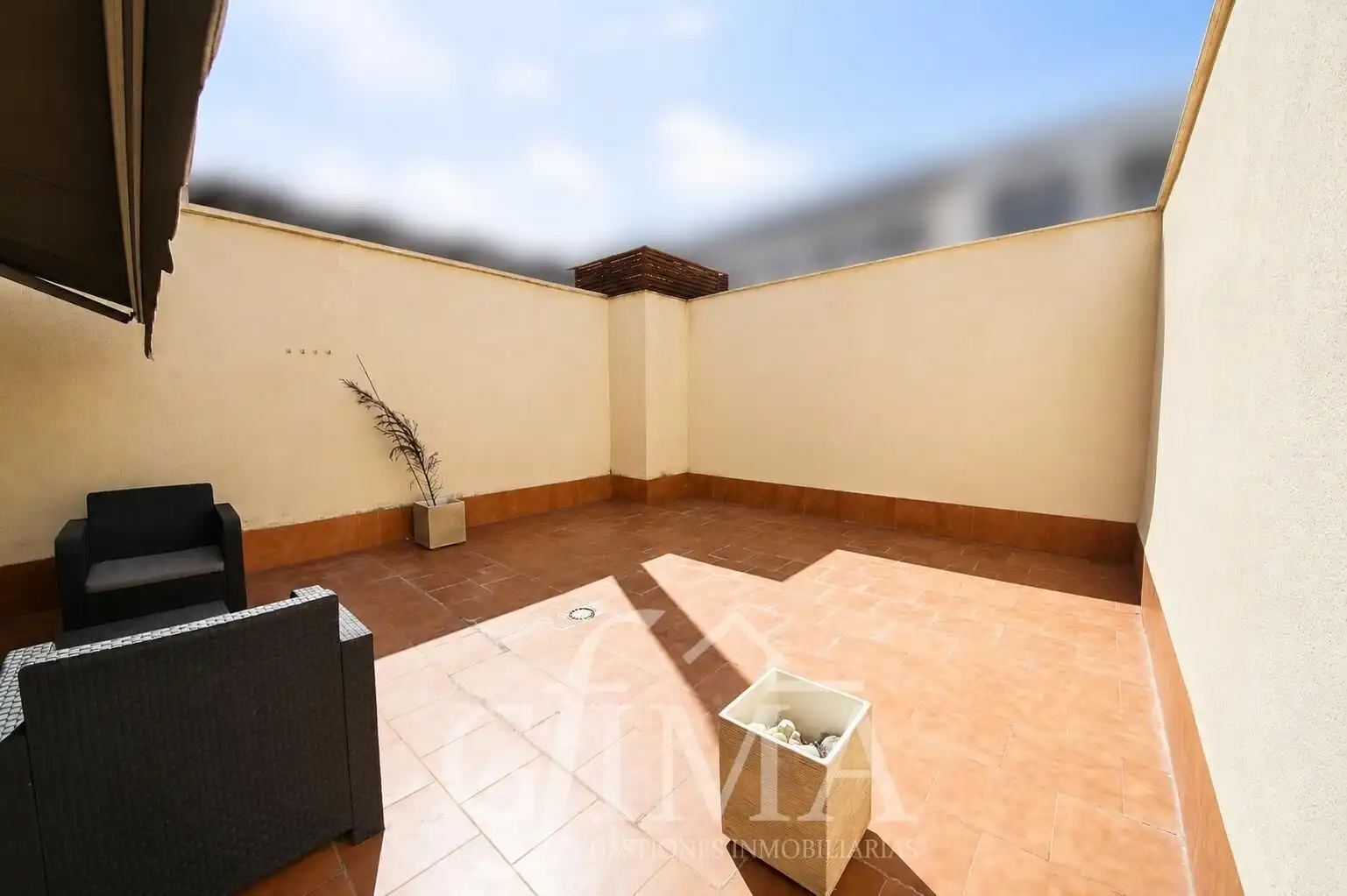 Terraza de Casa adosada en venta en Tomelloso con Calefacción y Amueblado