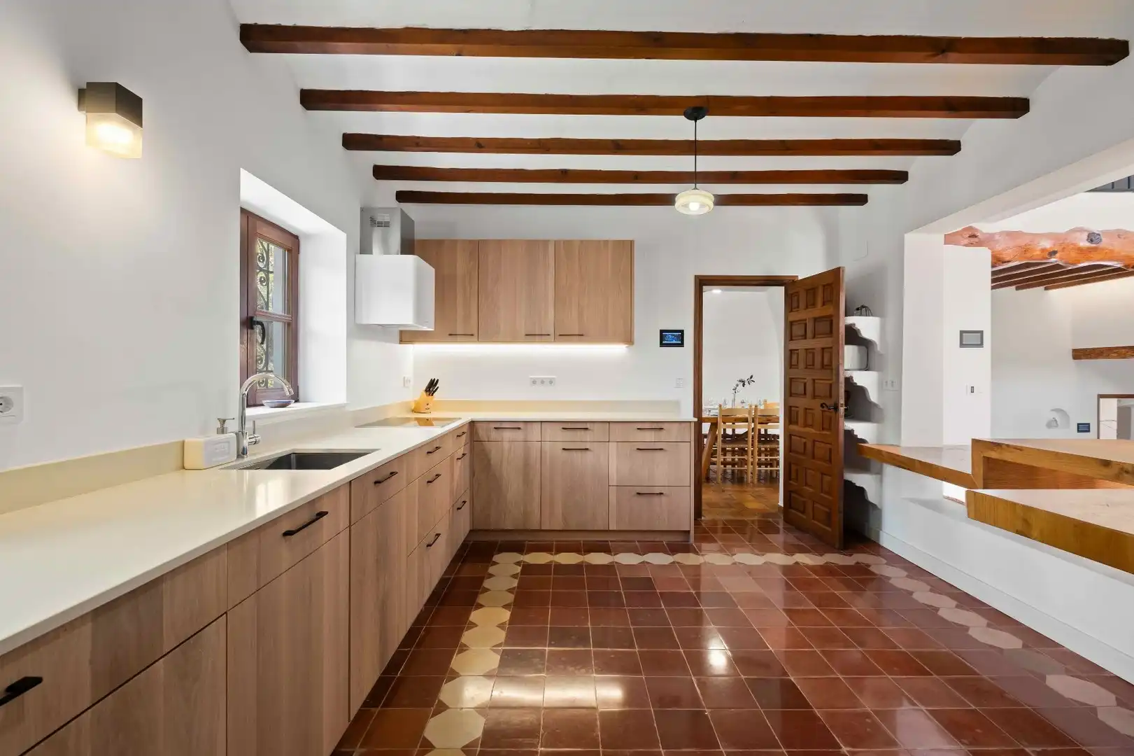 Kitchen of Houses for sale in L'Alfàs del Pi  with Air Conditioner, Heating and Private garden
