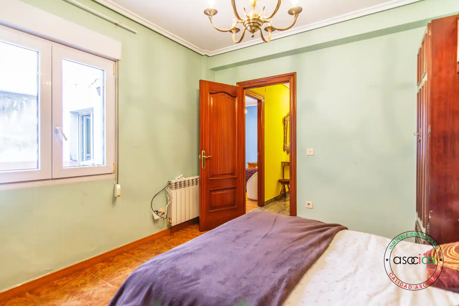 Bedroom of Attic for sale in Langreo  with Heating and Furnished