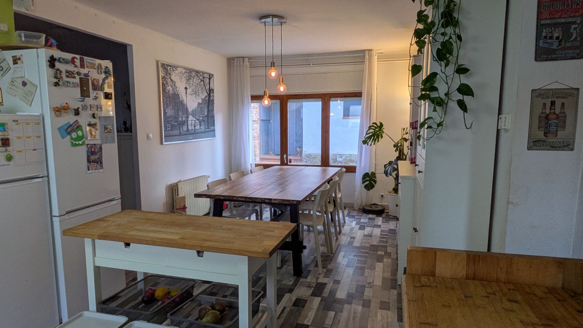 Dining room of Single-family semi-detached for sale in Sant Feliu de Pallerols  with Heating and Storage room