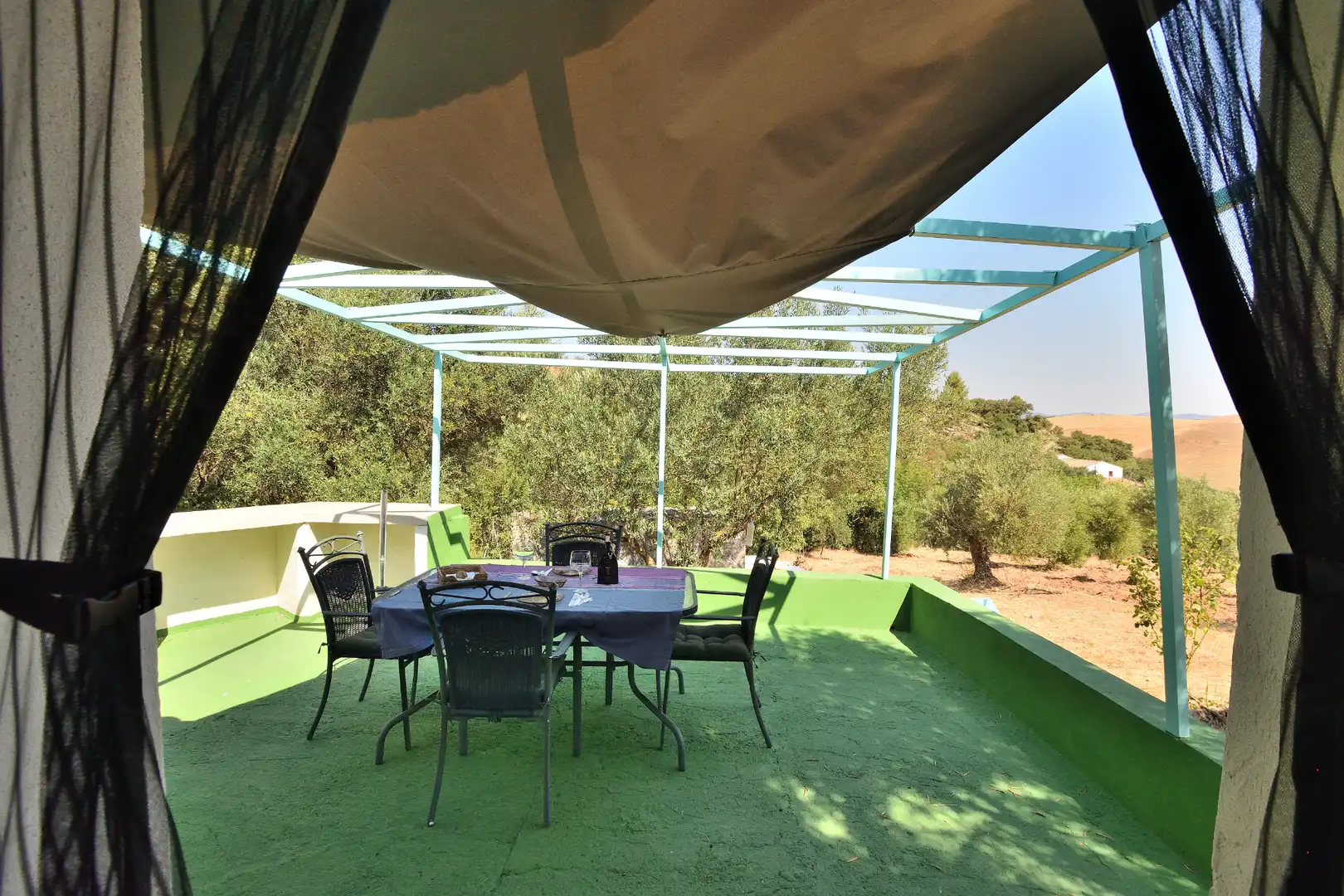 Terrasse von Country house zum Verkauf in Ronda mit Klimaanlage und Terrasse